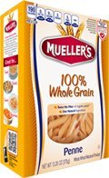 Mueller’s Whole Grain Penne (12-Pack, 13 oz Each) - Hearty & Nutritious Whole Wheat Pasta - Penne pasta delivers a delicious flavor and satisfying