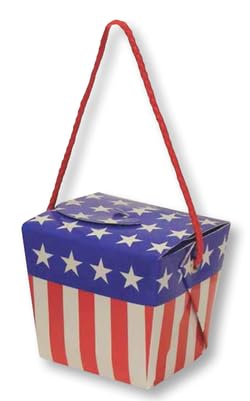 100G/3.5Oz Patriotic Gift Box Balloon Weight Pickup Only Cannot Be Shipped