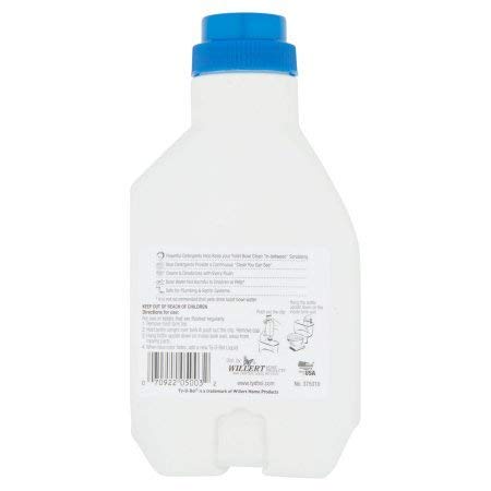 PACK OF 12 - Ty-D-Bol Clean You Can See! Continuous Blue Water Powerful Cleaning Detergents, 12 fl oz