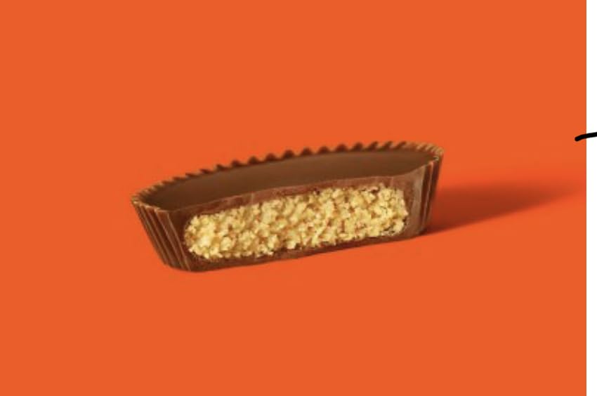 Maryse 's Place Milk Chocolate Easter ReecesPeanut Butter Cups Snack Size Candy, Halloween Candy 5Lb-Individually Wrapped Miniature Size