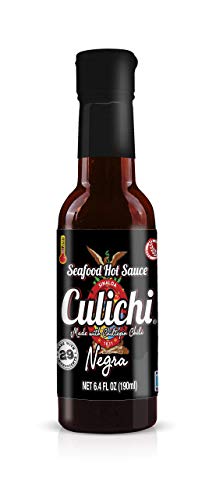 Salsa Culichi, Negra Seafood Hot Sce, 6.4 Fl Oz