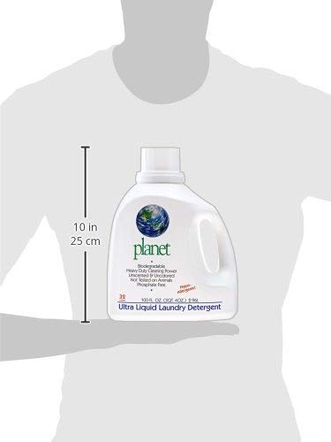 Planet Ultra Liquid Laundry Detergent, 100 oz