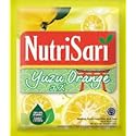 NutriSari Yuzu Orange Instant Drink Powder 10-ct, 110 gram (Pack of 2)