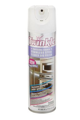 Twinkle++Fresh+Clean+Scent+Stainless+Steel+Cleaner++17+oz.+Aerosol