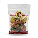 Buc-ee's Fruit Sours - Cool Candy Balls Resealable Bag (Assorted, 12 Ounce)