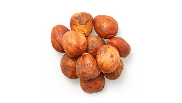 Yupik Raw Hazelnuts, 2.2 lb (35.2 oz), Gluten-Free, Kosher, Filberts, Whole Nuts With Skin, Unsalted, Unroasted, Oil-Free, Source of Fiber & Iron