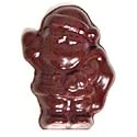 Diabeticfriendly® Sugar Free DARK Chocolate Santa, 6 pack of .4 oz, Individually Wrapped