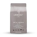 Lifeboost Medium Roast Swiss Water Decaf Whole Bean Coffee - Low Acid Organic Decaf Coffee, Non-GMO, USDA Organic, Single Origin, Third-Party Tested