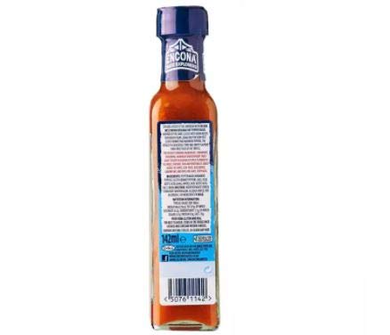 Encona Original Hot Pepper Sauce 142ml - Everyday table sauce to give a deliciously spicy flavour to all meat, chicken, fish and vegetables.