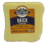 Brick Cheese 3-Pack - Traditional Wisconsin Brick Cheese, Mild & Creamy Semi-Soft Cheese, Classic Midwest Specialty