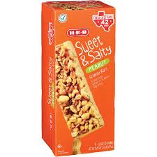 HEB H?E?B Sweet & Salty Peanut Granola Bars - Texas-Size Pack