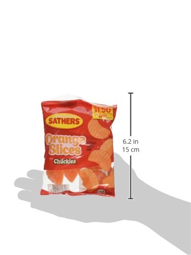 Farley's & Sathers Candy, Orange Slices, 4.85 Ounce, Pack of 12