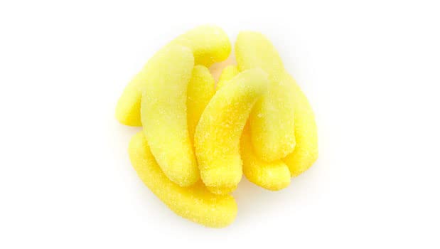 Yupik Mini Gummy Banana Chews, 2.2 lb (35.2 oz), Gluten-Free, Sugary Coating, Banana Flavor, Soft & Chewy Gummies, Fun Treat, Sweet Candy, Delicious