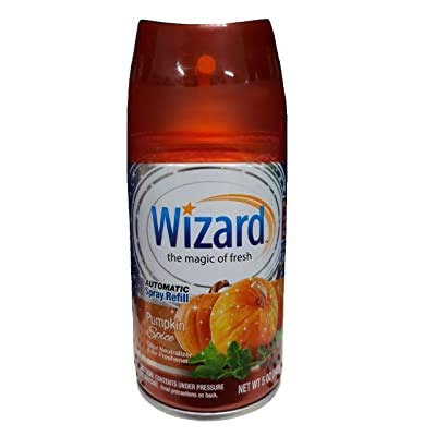 Wizard Automatic Spray 5Oz Refill (Package May Vary) Pack of (Pumpkin Spice, 3)
