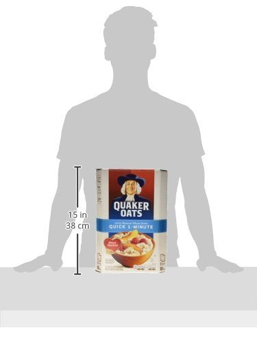 Quaker Oats Quick 1 Minute Oatmeal - 2/5 Pound (3 Pack)