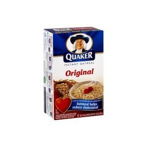Quaker Oatmeal, Instant, Original, 11.8 oz, (pack of 12)
