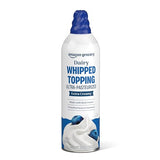 Amazon Grocery, Extra Creamy Ultra Pasteurized Dairy Whipped Topping, 13 Oz