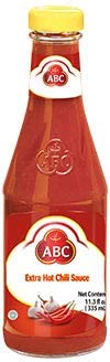 ABC Extra Hot Sambal Chili Sauce, Stir Dipping Indonesian BBQ, 11.3oz / 335ml (Pack of 2)