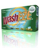 WashEZE 3 in 1 Laundry Detergent Pods, 10 Count, Unscented, Portable, TSA Compliant, Stain Fighter, Fabric Softener, Static Guard