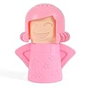 Asltw Happy or Angry Mom Microwave Cleaner, Microwave Oven Steam Cleaner, Just Add Vinegar and Water, Easily Cleans the Crud in Minutes (Pink)