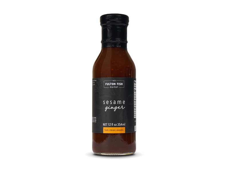 Fulton Fish Market Sesame Ginger Marinade & Dressing, 12 fl oz