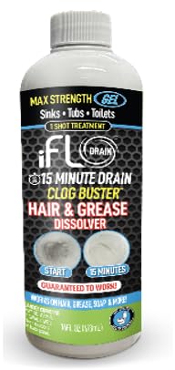 iFLO Drain, 15 Minute Drain Clog Gel 16oz