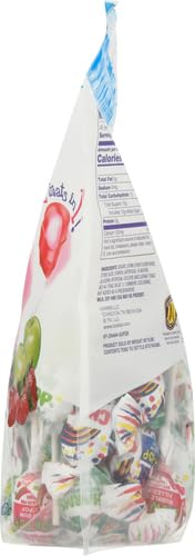 Charms Blow Pop Lollipops - Individually Wrapped Dual Candy and Gum Suckers - Peanut Free, Gluten Free - Bulk Treat for Kids and Adults - Assorted