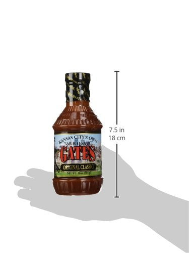 Gates Original Classic Bar-B-Q Sauce & Extra Hot - Variety 2 Pack