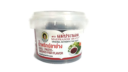 Maepranom Original Authentic Thai Taste Chili Paste Smoked Fish 90g(3.17oz)