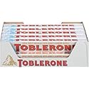 Toblerone Swiss White Chocolate Bars With Honey & Almond Nougat, 20 - 3.52 Oz Bars,, 20Count