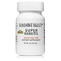 Sunshine Valley® Crystalized Mannitol 1 oz - Natural Sugar Substitute - Free Flow Pour - Dietary Supplement