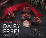 Premium Holiday Gourmet Chocolates Gift Box - Handmade Chocolate Truffles Candy in a Luxury Gift Box Basket - Set of Dairy Free Kosher Artisanal