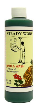INDIO 7 Sisters Of New Orleans Bath and Floor Wash- STEADY WORK 8oz