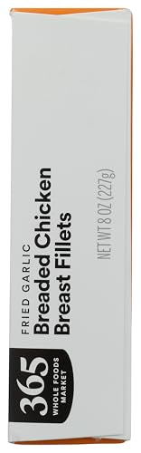 365 by Whole Foods Market Fried Garlic Breaded Chicken Fillets, 8 OZ