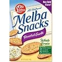 Old London Melba Roasted Garlic Snacks, 5.25 oz (Pack of 2)