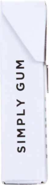 Simply Gum All Natural Gum - Mint - Cas? ?f 12-15 C?unt - Bulk Buy