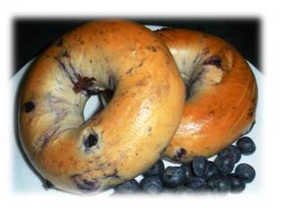 Burry Food Thaw N Serve Blueberry Bagel, 3 Ounce -- 90 per case.