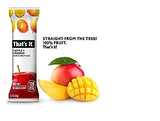 That's it, Apple + Mango, Fruit bar,Pack of 12,Gluten Free, Kosher, Vegan