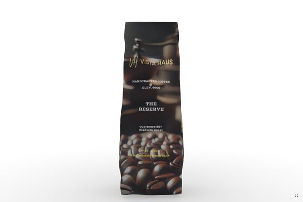 Vista Haus - The Reserve, A Handcrafted Coffee 85+, Whole Bean from the Colombian Huila Region, Roasted @ ELEV. 6600 in Colorado