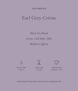 Art of Tea | Organic Earl Grey Cream Tea| 50 Count Pyramid Tea Bag Sachets