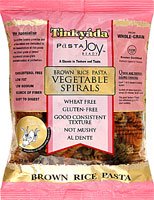 Tinkyada Brown Rice Vegetable Pasta Spirals Gluten Free - 12 oz