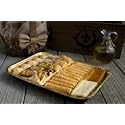 Shatila Food Products Mixed Baklawa Pastries, Assorted Baklava Pastry Gift Tray, Mediterranean Sweets Arabic Desserts, 27-Pieces