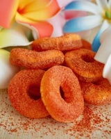 Local Sweets Li Hing Mui Peach Rings, Hawaiian Candy, (8.0, Ounces), Orange