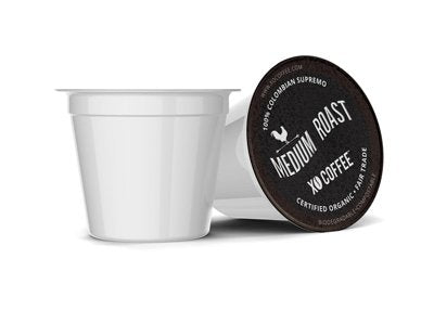 XO Coffee Medium Roast Organic, Fair Trade Coffee Pods