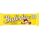 Balisto 9 Barres Chocolatées Lait Miel Amandes 180g