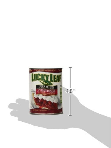 Lucky Leaf Premium Pie Filling, Strawberry, 21 Ounce