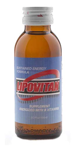 Taisho Lipovitan Vitamin Drink, 3.3 fl oz (Pack of 6)