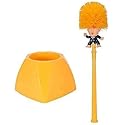 Toilet Brush Funny Cleaner Scrubber Toilet Bowl Brush with Holder,Gag Gifts Doll for Bathroom Decor Deep Cleaning Make Your Toilet Great Again