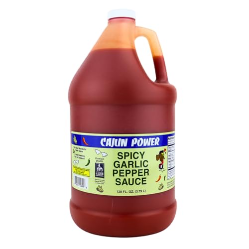 Cajun Power garlic sauce - Authentic Louisiana Flavor, Gourmet Cooking Sauce, Perfect for Cajun Recipes, Marinades, Grilling, and Dipping (1 Pack