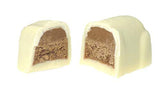 Cote d'Or - White Bouchees - 24 g x 8 pieces - Belgian Milk Chocolate - Chocolate nut bars - perfect snack - Individually wrapped bar chocolate